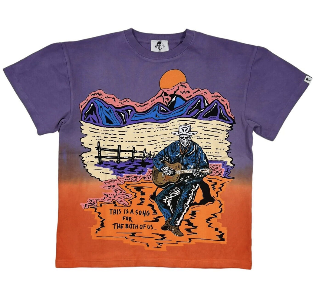 Warren Lotas “The Singer” Tee (Purple/Orange)