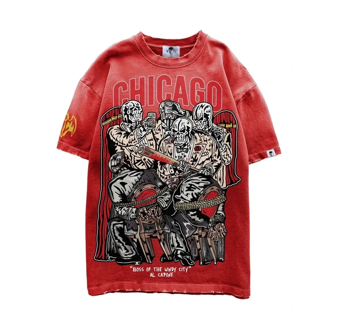 Warren Lotas “Boss Of The Windy City” Tee (Red)