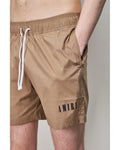 Amiri Core Logo Swimtrunk “Tan”