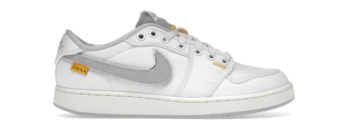 Jordan 1 low Union white canvas
