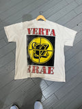 Vertabrae tee “V” yellow logo (cream)