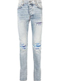 Amiri Mx1 Stone Indigo/Tie Dye Blue)