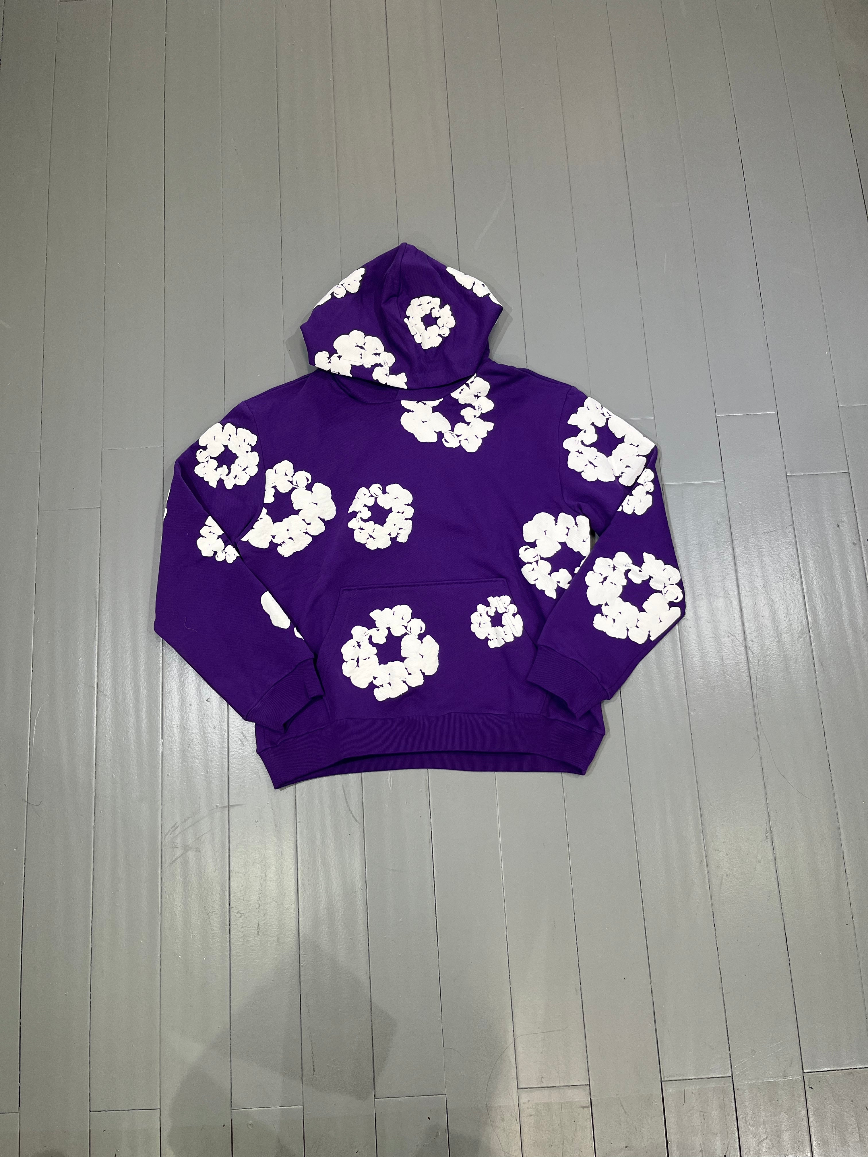Denim tears hoodie purple