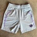 Warren Lotas “Barbed Wire” Shorts (Grey/Purple)