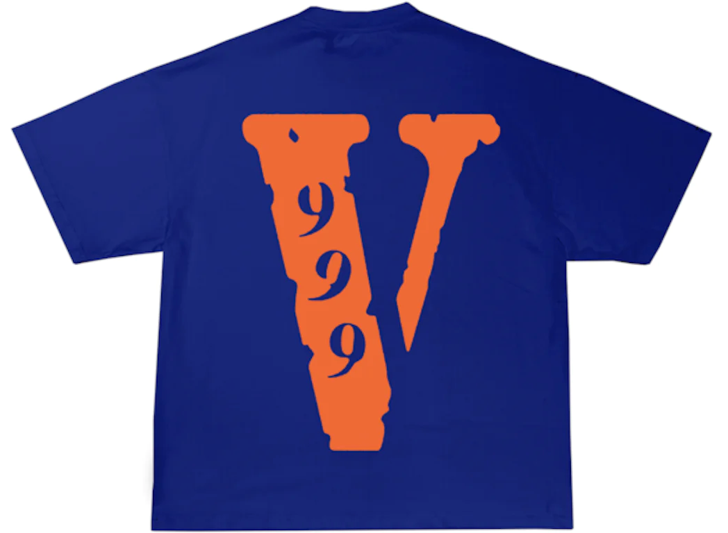 Vlone 999 X Juice Wrld tee blue