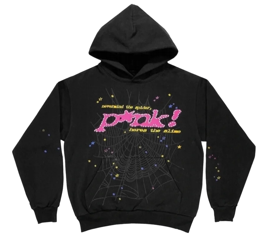 Spider hoodie black