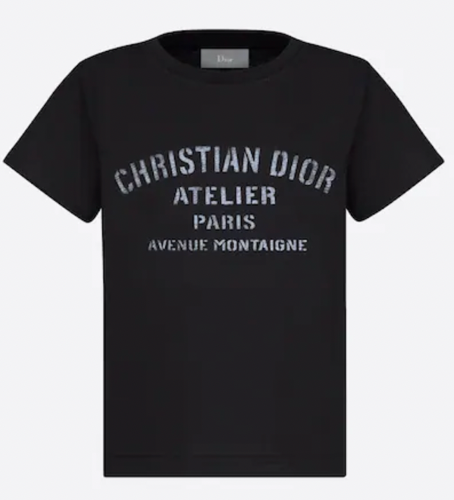 DIOR Atelier tee black