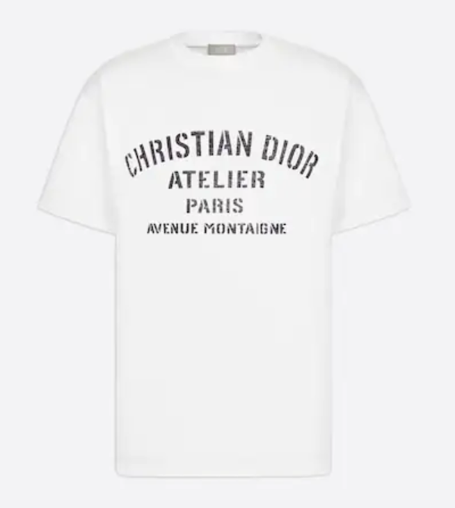 Dior Atelier tee white