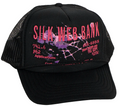 Spider Hat Silk Web Bank Black