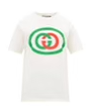 Gucci Tee Interlocking GG White