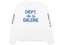 Gallery Dept French Logo Longsleeve (White/Blue)