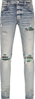 Amiri Mx1 Jean (Green Plaid)