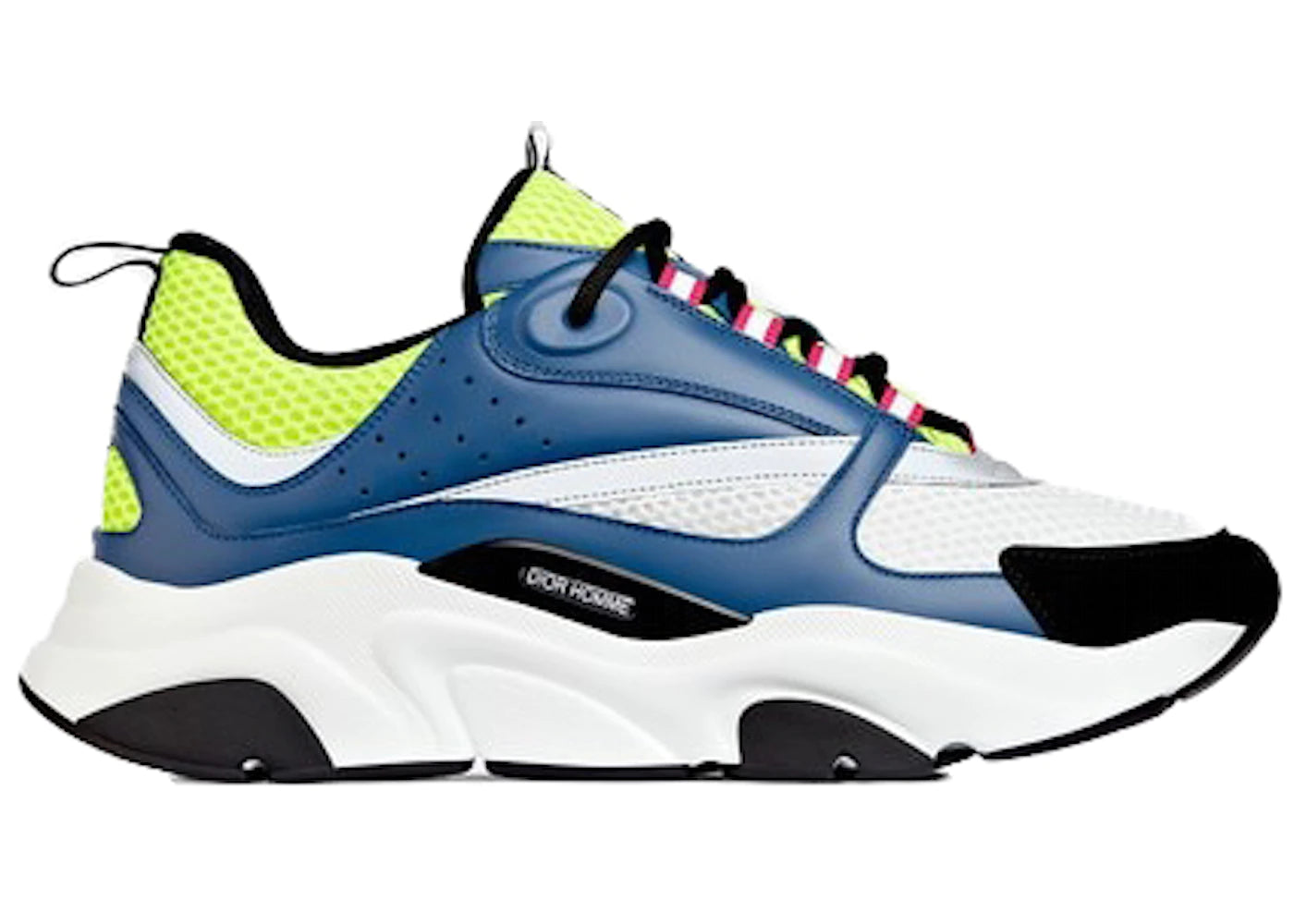 Dior B22 (Navy/Neon Yellow)