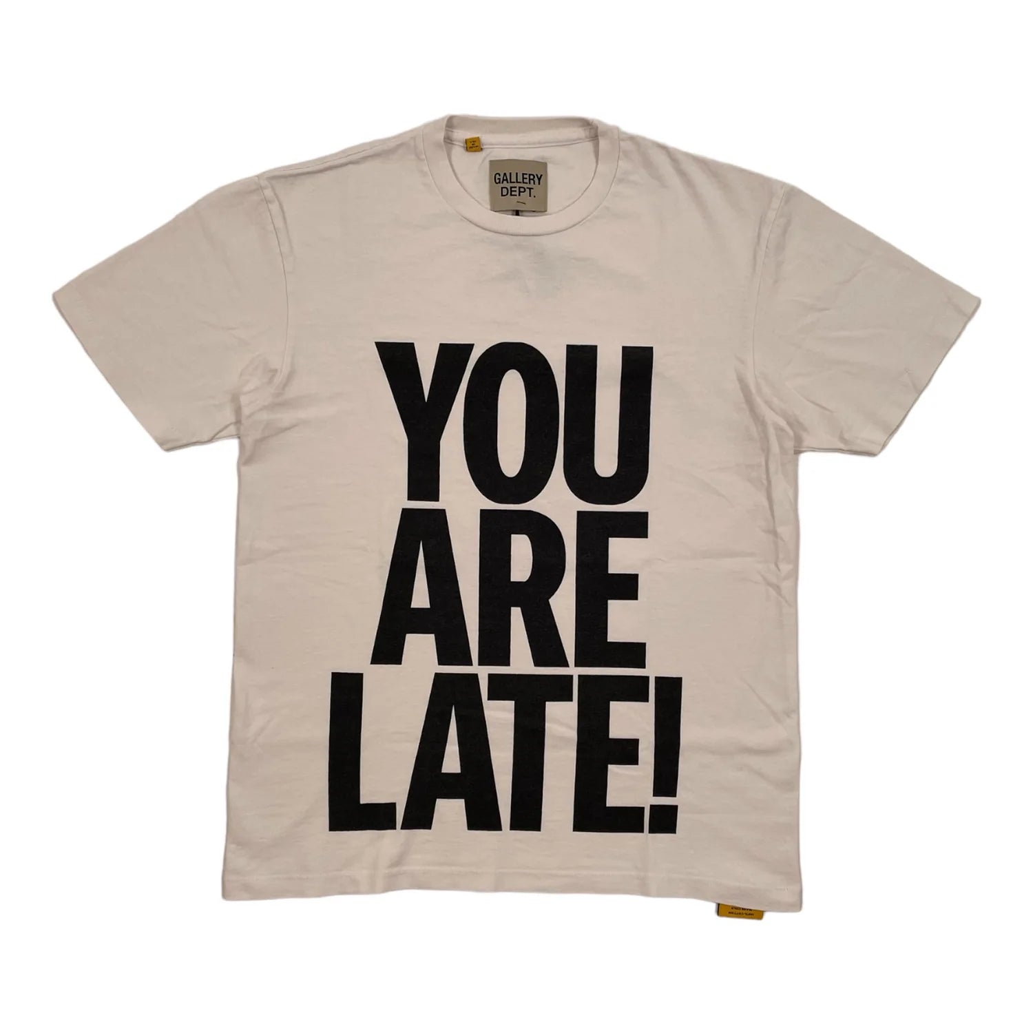 Gallery Dept “You Are Late” Tee (White)