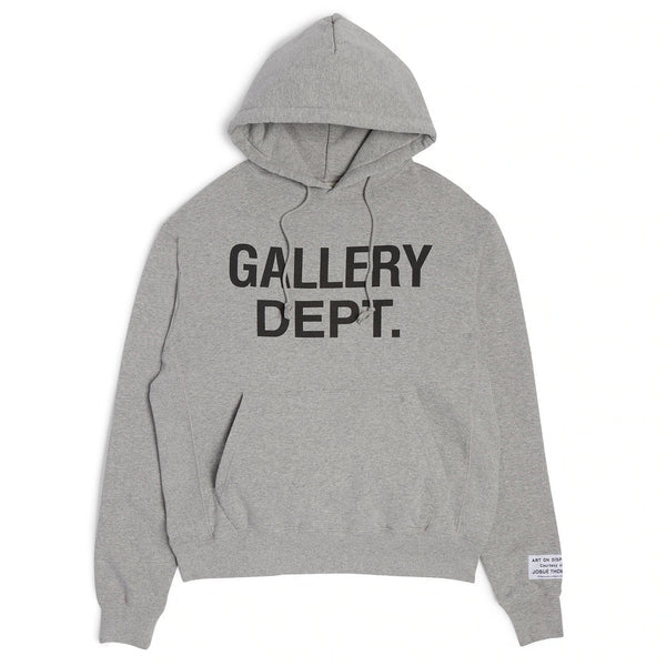 Gallery Dept Center Logo Hoodie (Grey)