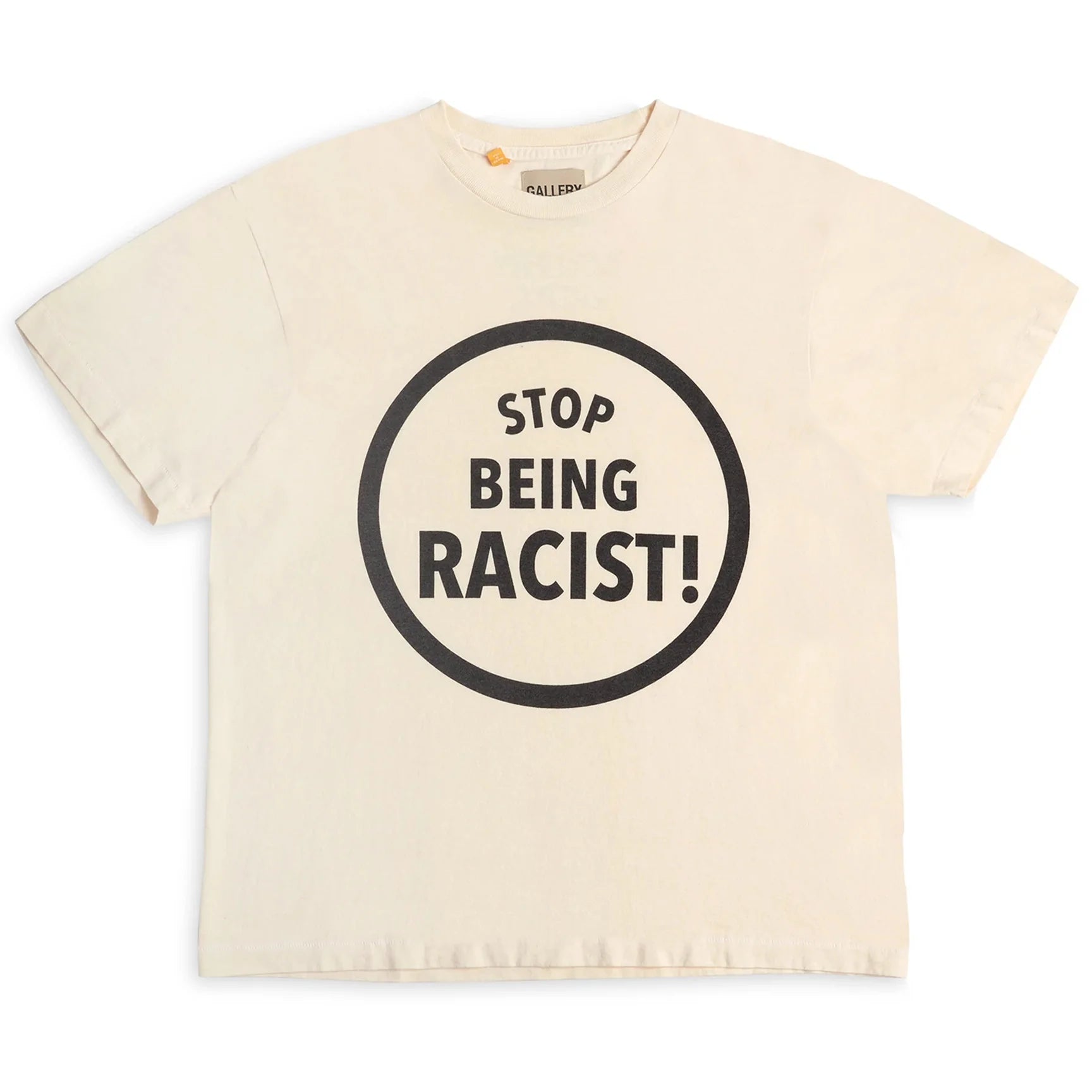 Gallery Dept “Stop Being Racist” Tee (White)