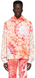 Amiri MA Tie Dye Hoodie (Peach)