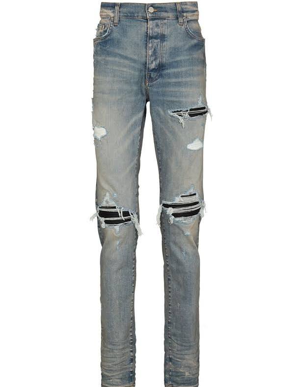 Amiri Mx1 Jean (Light Blue/Black)