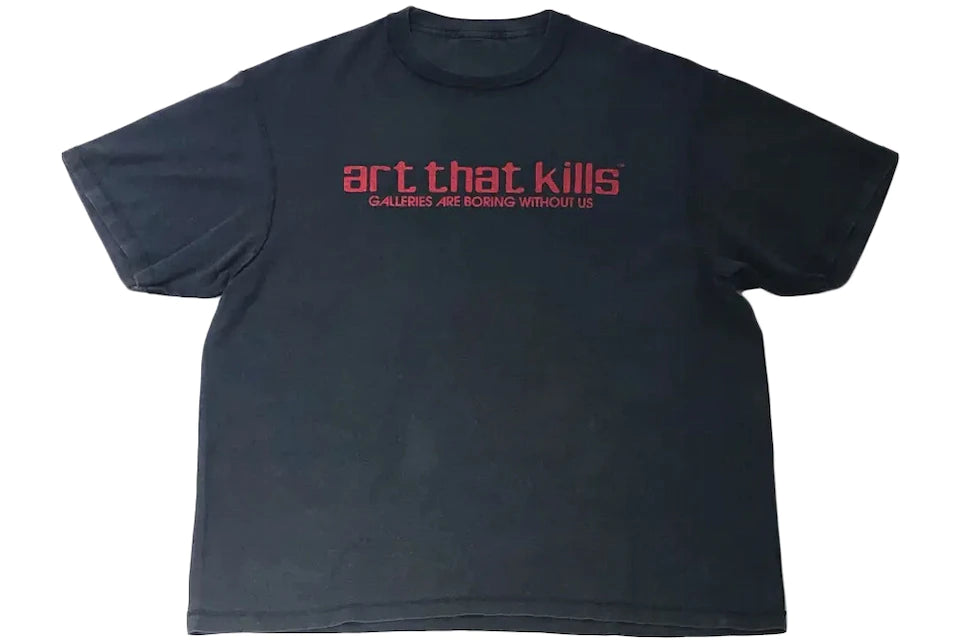 Gallery Dept “Art That Kills” Reversible Tee (Black/Red)