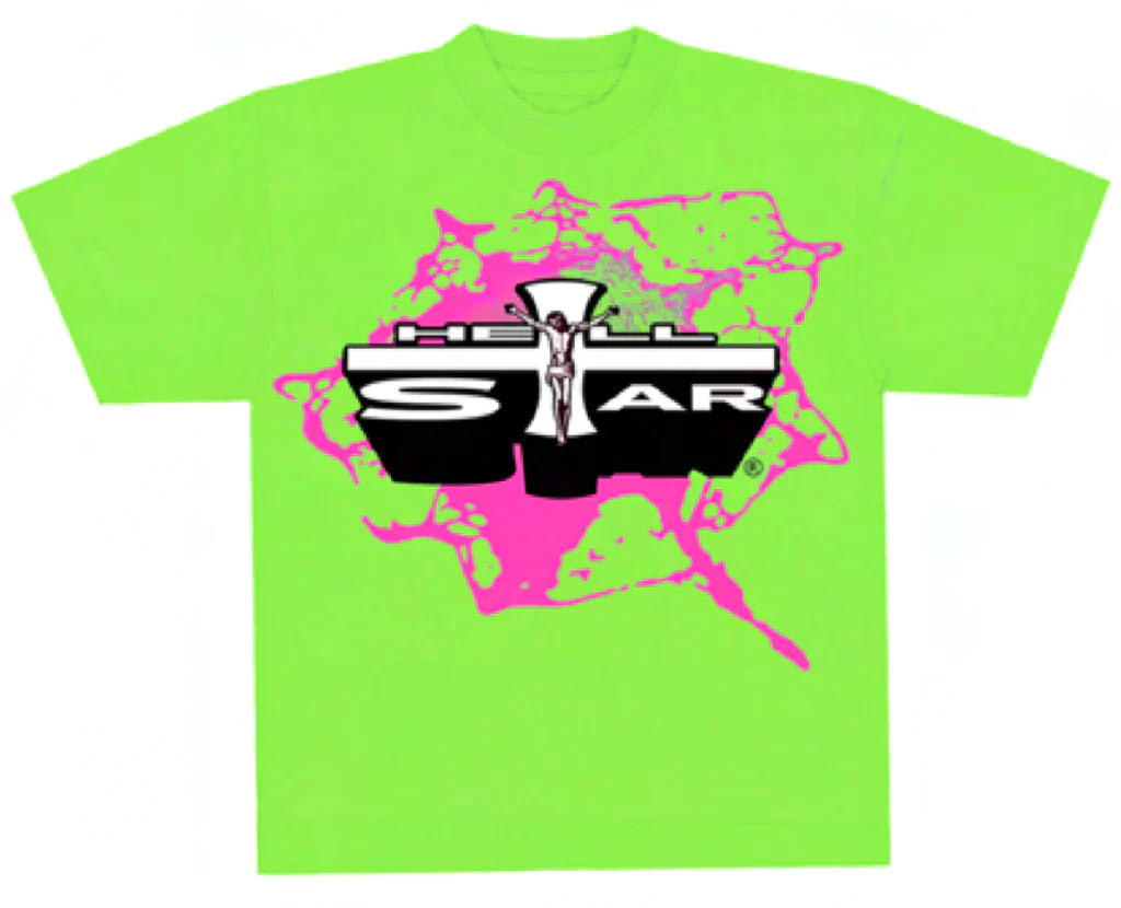 Hellstar Jesus Emblem Tee (Green)
