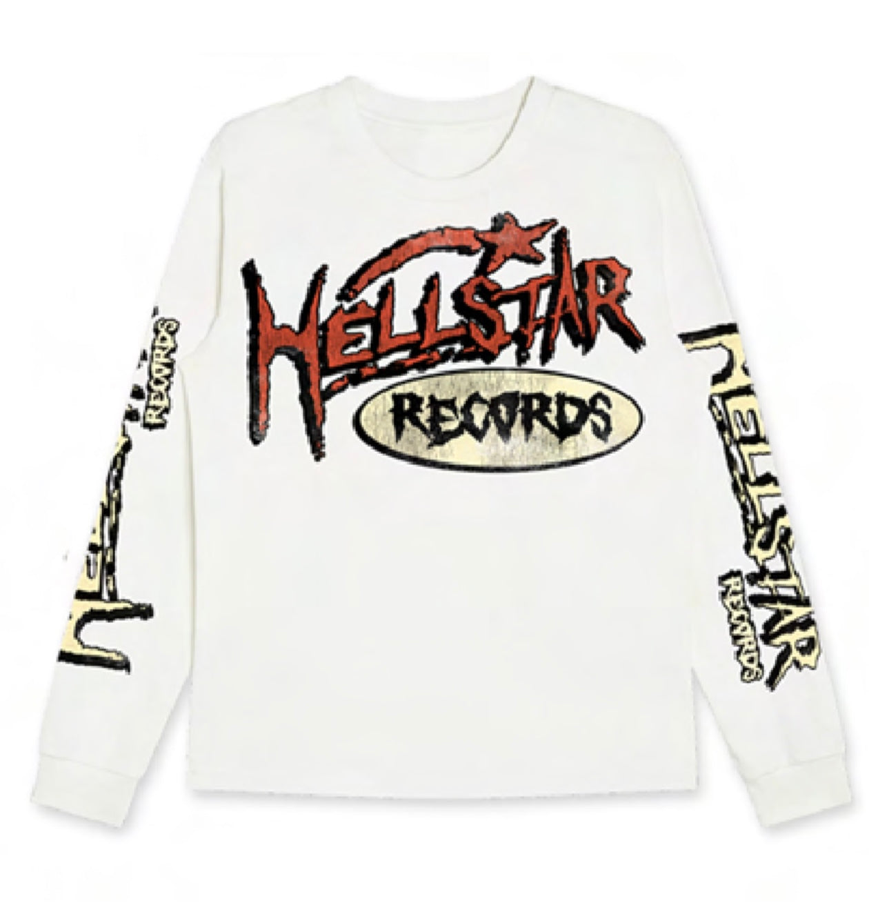 Hellstar Records Longsleeve (White)