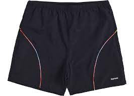 Supreme Gradient Piping Shorts (Black)