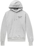 Gallery Dept Small Logo Print Hoodie (Grey)
