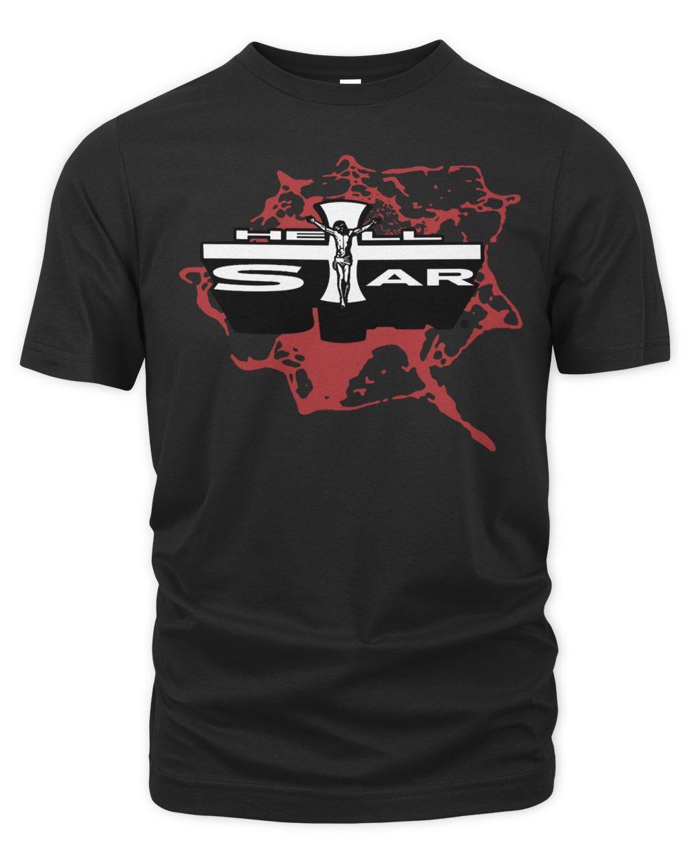 Hellstar Jesus Emblem Tee (Black)