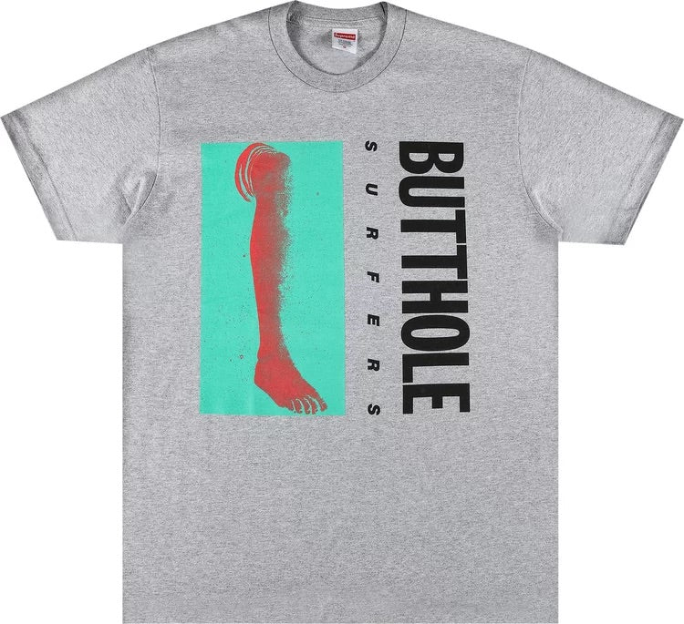 Supreme Butthole surfers tee Grey