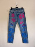 Denim Tears X Bstroy Jeans (Blue/Pink)