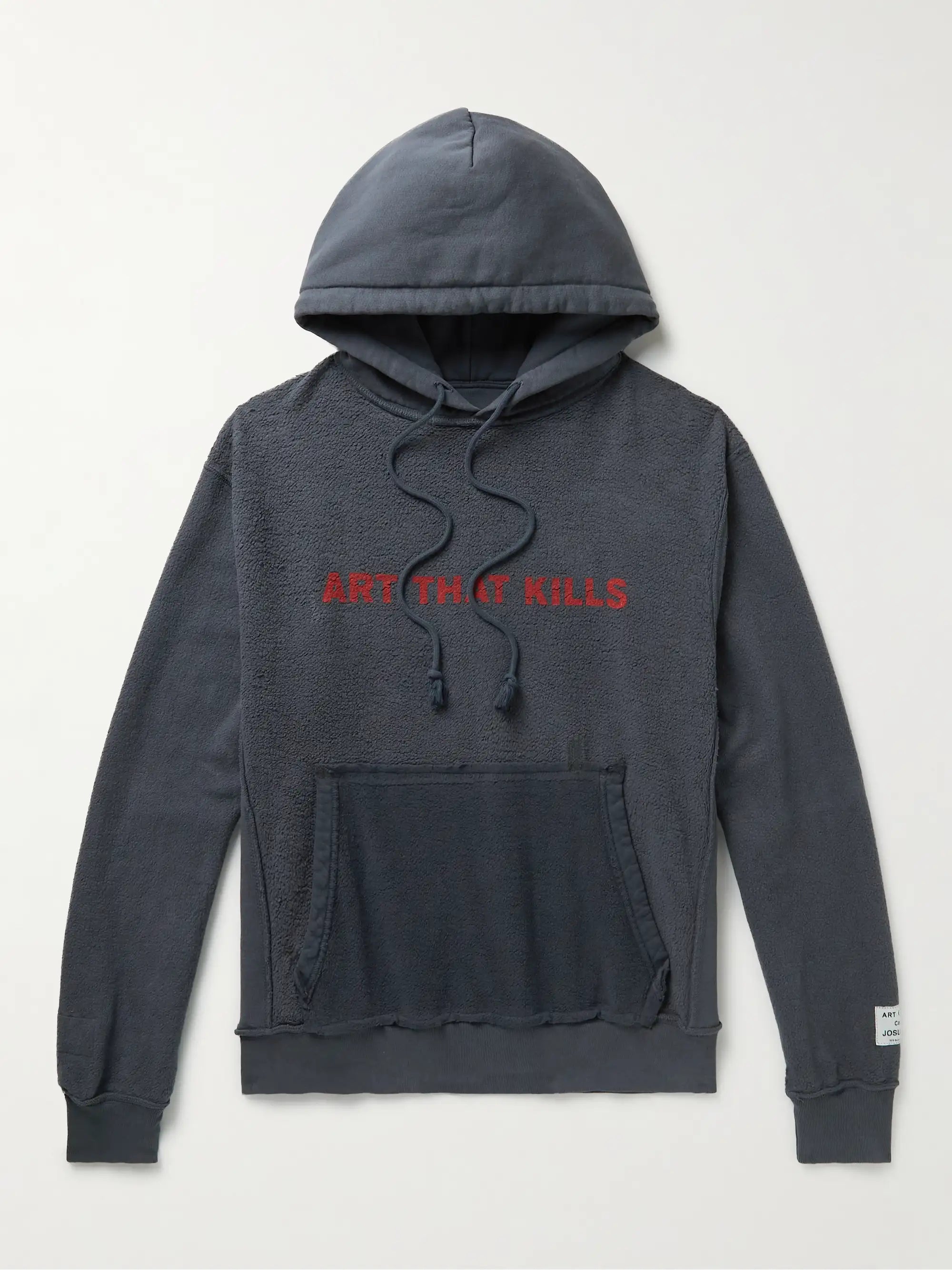 Gallery Dept Hoodie "Art That Kills" Reversible (Black)